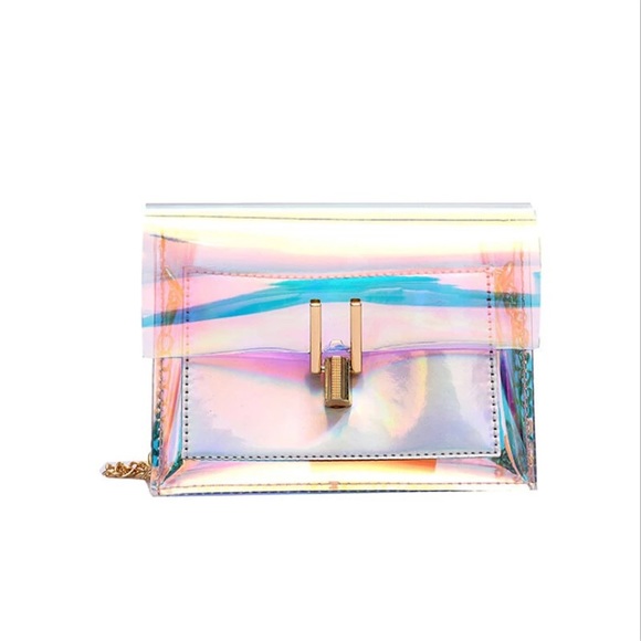 Holographic Iridescent Crossbody Bag - Picture 6 of 7
